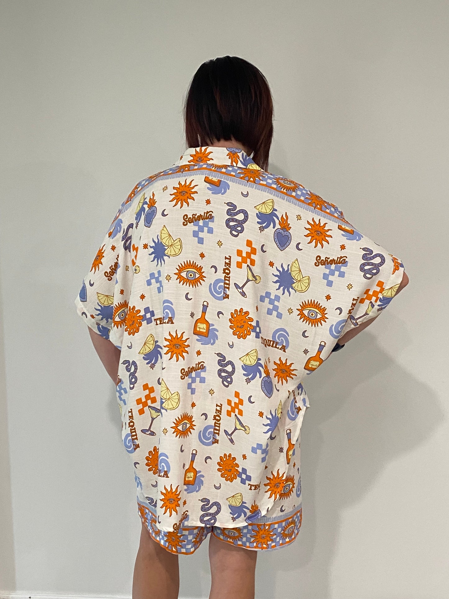 Tequila Short Set - White